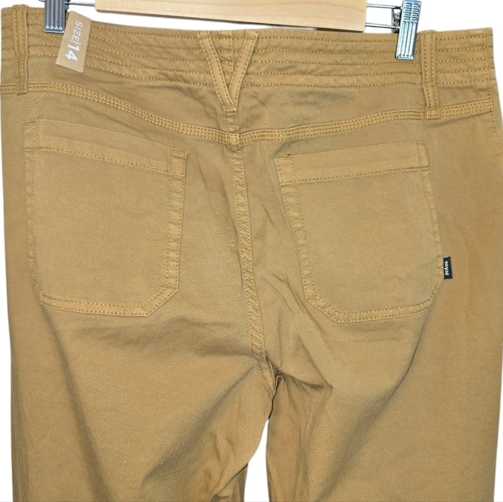 Prana Organic Cotton Sancho Wide Leg Pants in Antique Bronze NWT Size 14 Reg. - Picture 8 of 13